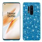 For OnePlus 8 Pro Glitter Powder Shockproof TPU Protective Case(Blue) - 1