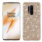 For OnePlus 8 Pro Glitter Powder Shockproof TPU Protective Case(Gold) - 1