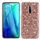 For OnePlus 8 Glitter Powder Shockproof TPU Protective Case(Rose Gold) - 1