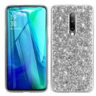 For OnePlus 8 Glitter Powder Shockproof TPU Protective Case(Silver) - 1