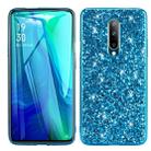 For Xiaomi Redmi K30 Glitter Powder Shockproof TPU Protective Case(Blue) - 1