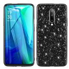 For Xiaomi Redmi K30 Glitter Powder Shockproof TPU Protective Case(Black) - 1