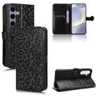 For Samsung Galaxy S24 5G Honeycomb Dot Texture Leather Phone Case(Black) - 1