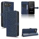 For Asus ROG Phone 7 Honeycomb Dot Texture Leather Phone Case(Blue) - 1