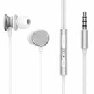 JOYROOM JR-EW03 3.5mm In-Ear Metal Wired Earphone, Length: 1.2m(White) - 1