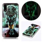 For Samsung Galaxy A01 Luminous TPU Soft Protective Case(Ferocious Wolf) - 1