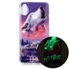 For Samsung Galaxy A10s Luminous TPU Soft Protective Case(Seven Wolves) - 1