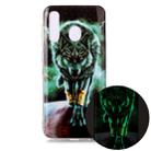 For Samsung Galaxy A20 Luminous TPU Soft Protective Case(Ferocious Wolf) - 1