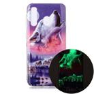 For Samsung Galaxy A20 Luminous TPU Soft Protective Case(Seven Wolves) - 1
