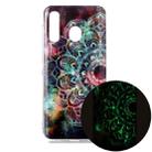 For Samsung Galaxy A20 Luminous TPU Soft Protective Case(Mandala Flower) - 1