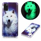 For Samsung Galaxy A41 Luminous TPU Soft Protective Case(Starry Sky Wolf) - 1