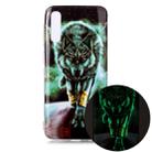 For Samsung Galaxy A70 Luminous TPU Soft Protective Case(Ferocious Wolf) - 1