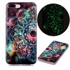 For iPhone 7 Plus / 8 Plus Luminous TPU Soft Protective Case(Mandala Flower) - 1