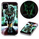 For iPhone 11 Luminous TPU Soft Protective Case(Ferocious Wolf) - 1