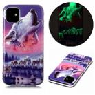 For iPhone 11 Luminous TPU Soft Protective Case(Seven Wolves) - 1