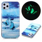 For iPhone 11 Pro Max Luminous TPU Soft Protective Case(Double Butterflies) - 1