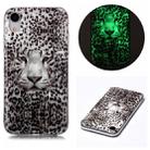 For iPhone XR Luminous TPU Soft Protective Case(Leopard Tiger) - 1