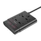 Yesido MC-08 4 Ports + 6 USB Ports 2650W Multi-functional High Power Socket(EU Plug) - 1