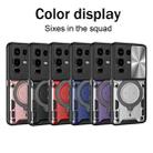 For Infinix Note 50s CD Texture Sliding Camshield Magnetic Holder Phone Case(Silver) - 2