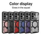 For Infinix Note 50x CD Texture Sliding Camshield Magnetic Holder Phone Case(Silver) - 2