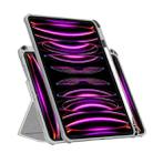 For iPad Pro 11 2022 / 2021 / 2020 720 Rotation Magnetic Painted Leather Smart Tablet Case(Smile) - 1