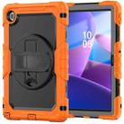 For Lenovo Tab 10.1 / ZhaoYang K10c Silicone Hybrid PC Tablet Case with Shoulder Strap(Orange) - 2