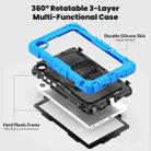 For Lenovo Tab K9 / Tab One Silicone Hybrid PC Tablet Case with Shoulder Strap(Light Blue) - 3