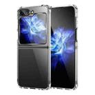 For Samsung Galaxy Z Flip5 Shockproof Thickening Acrylic Protective Case(Transparent) - 1