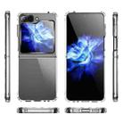 For Samsung Galaxy Z Flip5 Shockproof Thickening Acrylic Protective Case(Transparent) - 2