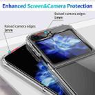 For Samsung Galaxy Z Flip5 Shockproof Thickening Acrylic Protective Case(Transparent) - 6