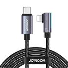 JOYROOM S-CL020A17 20W USB-C/Type-C to 8 Pin Elbow Fast Charging Data Cable, Length:2m(Blue) - 1