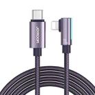 JOYROOM S-CL020A17 20W USB-C/Type-C to 8 Pin Elbow Fast Charging Data Cable, Length:2m(Purple) - 1