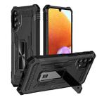 For Samsung Galaxy A03 Core Invisible Holder Phone Case(Black) - 1