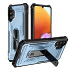 For Samsung Galaxy A03 Core Invisible Holder Phone Case(Sky Blue) - 1