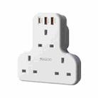 Yesido MC-15 PD+QC 3.0 3250W Home High Power Fast Charging Socket, Plug Type:UK Plug(White) - 1