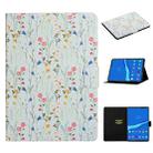 For Lenovo Tab M10 Plus Flower Pattern Horizontal Flip Leather Case with Card Slots & Holder(Small Floral) - 1