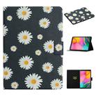 For Samsung Galaxy Tab A 10.1 (2019) Flower Pattern Horizontal Flip Leather Case with Card Slots & Holder(Small Daisies) - 1