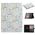 For Amazon Kindle Fire 7 (2019) Flower Pattern Horizontal Flip Leather Case with Card Slots & Holder(Small Floral) - 1