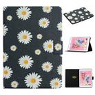 For iPad 10.2 Flower Pattern Horizontal Flip Leather Case with Card Slots & Holder(Small Daisies) - 1
