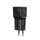 Yesido MC-17 QC3.0 + PD 20W Dual Port Global Universal Travel Charger(Black) - 1