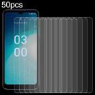 For Nokia C300 50pcs 0.26mm 9H 2.5D Tempered Glass Film - 1