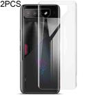 For Asus ROG Phone 7 2pcs imak Curved Hydrogel Film Pnone Back Protector - 1