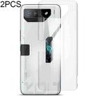 For Asus ROG Phone 7 Pro/Phone 7 Ultimate 2pcs imak Curved Hydrogel Film Pnone Back Protector - 1