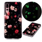 For Huawei P20 Pro Luminous TPU Soft Protective Case(Rose) - 1