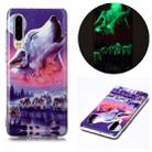 For Huawei P30 Luminous TPU Soft Protective Case(Seven Wolves) - 1