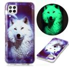 For Huawei P40 Lite Luminous TPU Soft Protective Case(Starry Sky Wolf) - 1