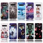 For Samsung Galaxy S10+ Luminous TPU Soft Protective Case(Cats) - 5