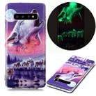 For Samsung Galaxy S10+ Luminous TPU Soft Protective Case(Seven Wolves) - 1