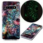 For Samsung Galaxy S10+ Luminous TPU Soft Protective Case(Mandala Flower) - 1