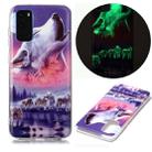 For Samsung Galaxy S20 Luminous TPU Soft Protective Case(Seven Wolves) - 1